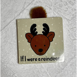 Jellycat If I Were a Reindeer Board Book – Good Condition